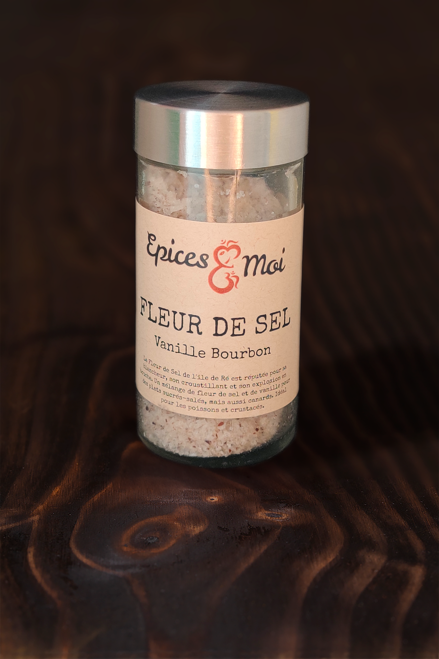 Fleur de Sel à la Vanille Bourbon