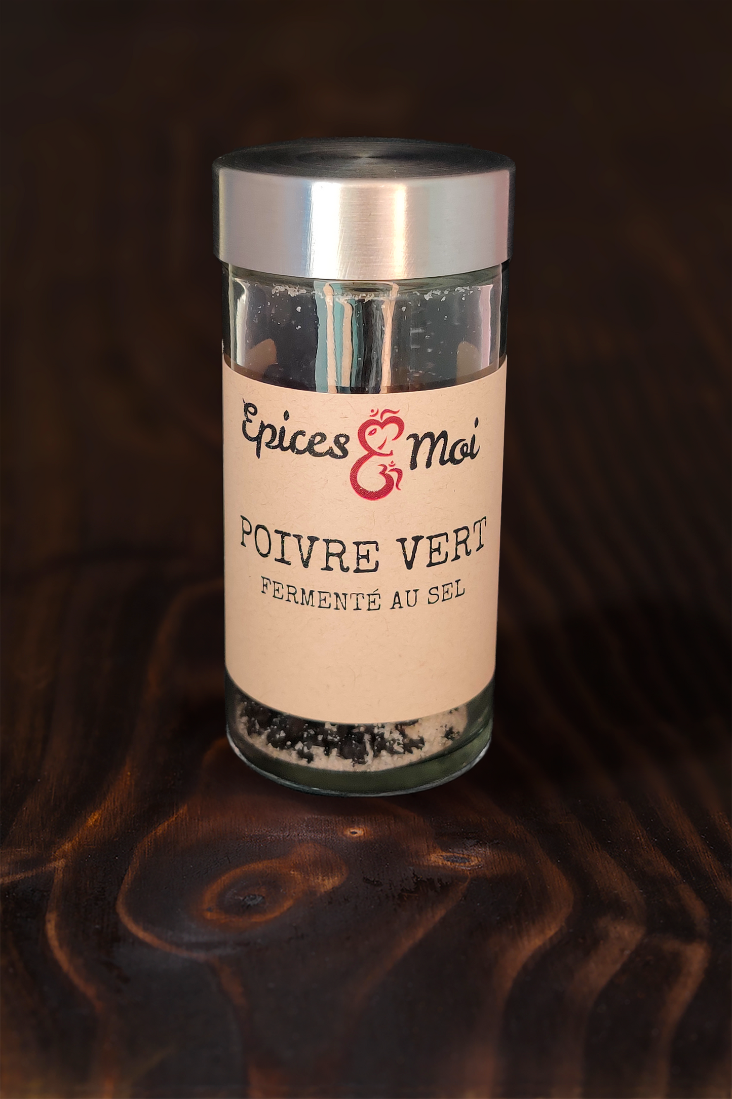 Poivre vert fermenté au sel