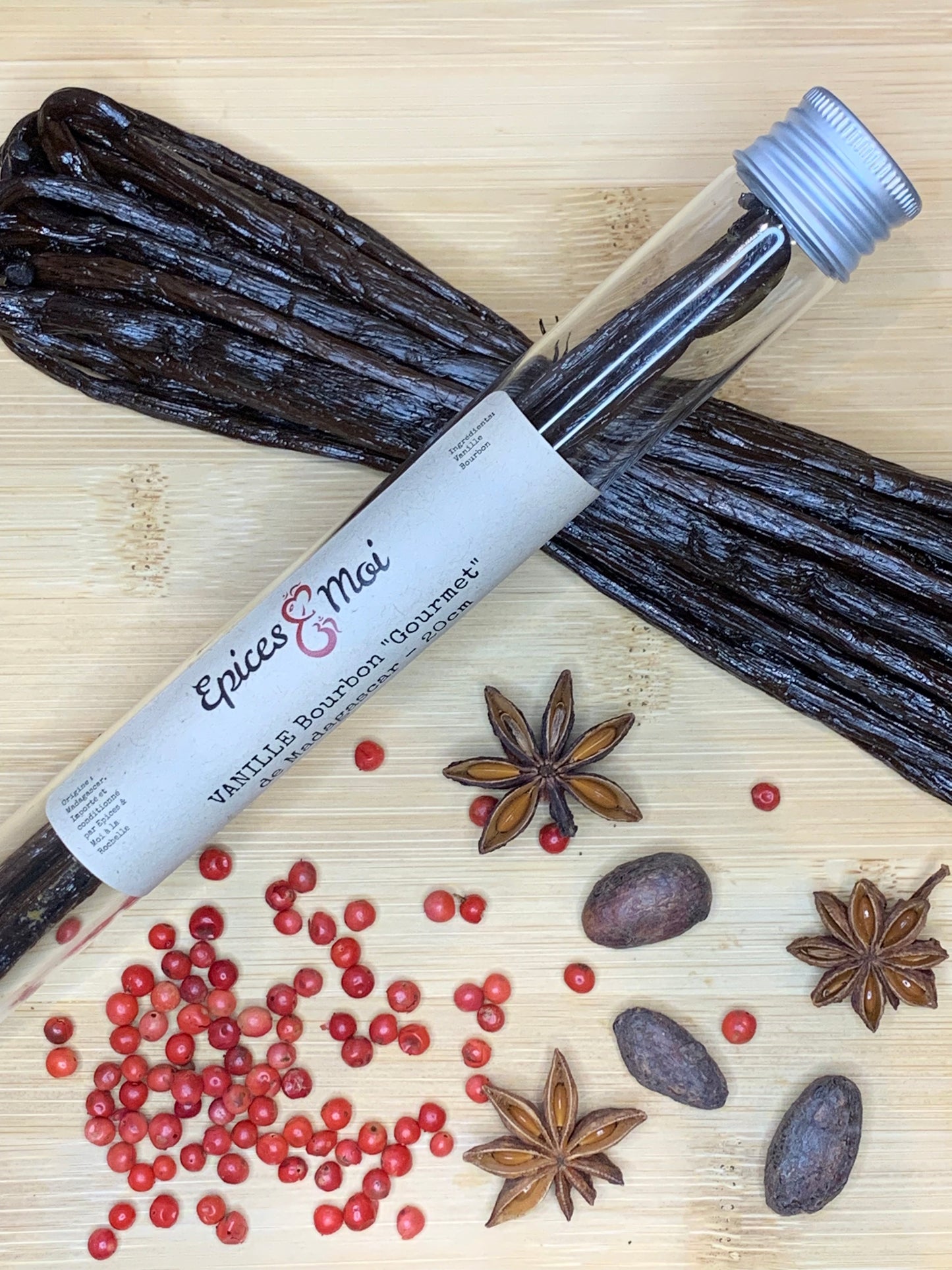 Vanille de madagascar 3 gousses