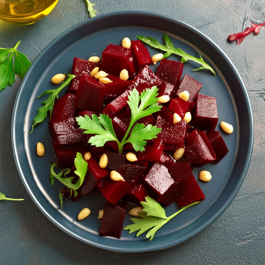 Salade de Betteraves à la Mélasse de Grenade
