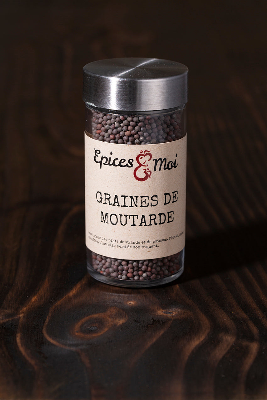 Moutarde noire en graines